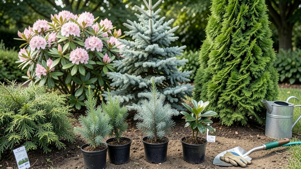 When to Plant Evergreens in Zone 6: Microclimate-Specific Months for Root Establishment