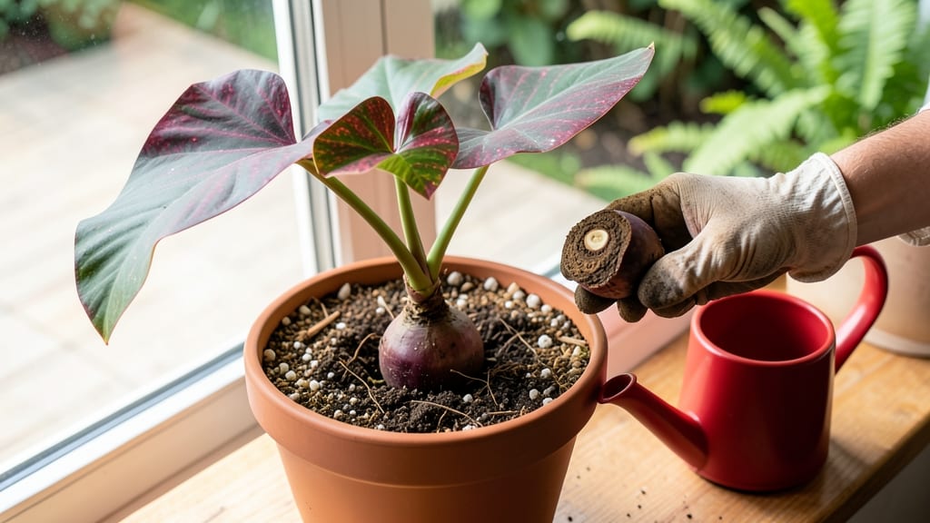 When to Plant Elephant Ear Bulbs in Pots: Container-Gardening Timeline by USDA Zones