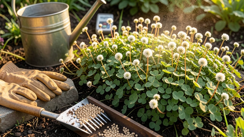 When to Plant Clover in Spring: Soil Warmth Test for Fast Germination