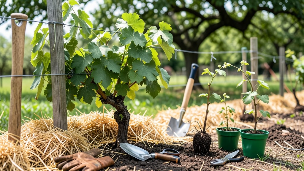 When to Plant Grapes in NC: Chill-Hour Matching by Variety for Thriving Vines