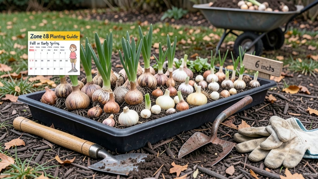 When to Plant Bulbs in Zone 8: Exact Weeks Before Last Frost for Strong Roots
