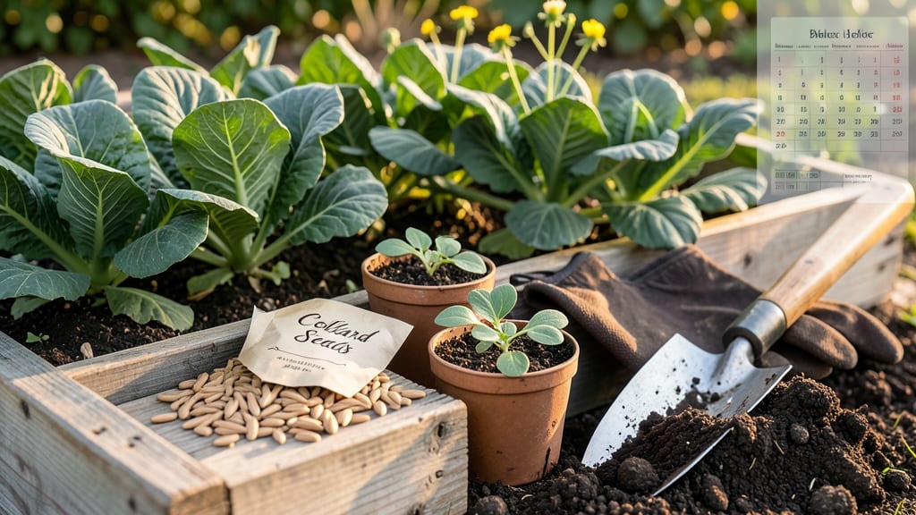 When to Plant Collard Seeds in NC: Direct-Sow Timing for Frost-Resistant Harvests