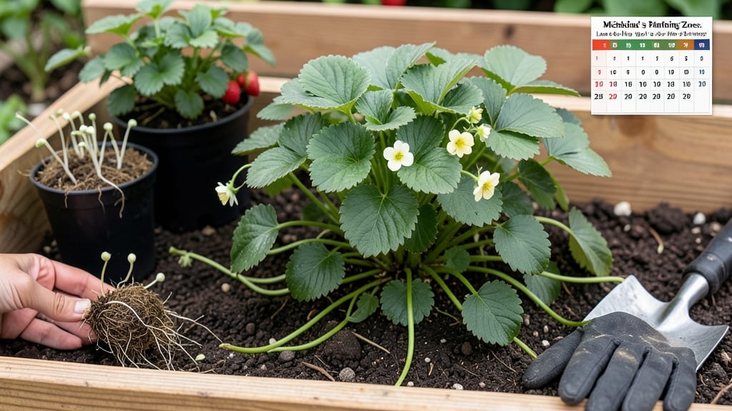 When Do You Plant Strawberries in Michigan: Spring vs Fall Deadlines for Zone 5-6 Success