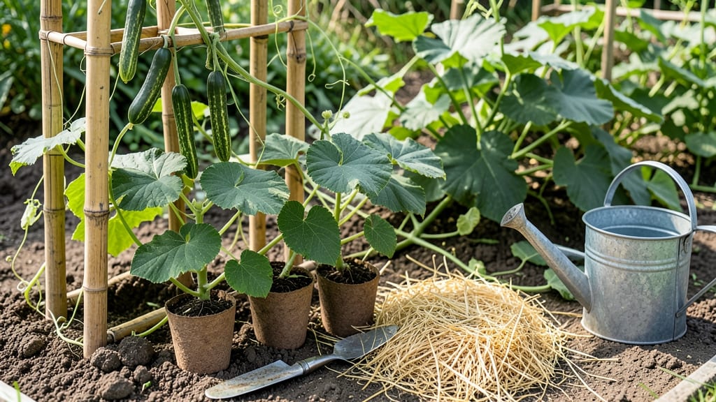 When to Plant Cucumbers in Zone 9b: Microclimate Timing for Heat-Proof Harvests