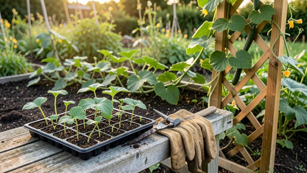 When to Plant Cucumbers in East Tennessee: Zone 6B/7A Heat-Resistant Varieties Timing