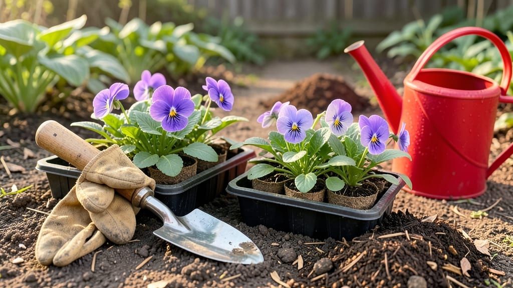 When Is the Best Time to Plant Pansies in Georgia: Frost-Free Window by Zone 7a-8b