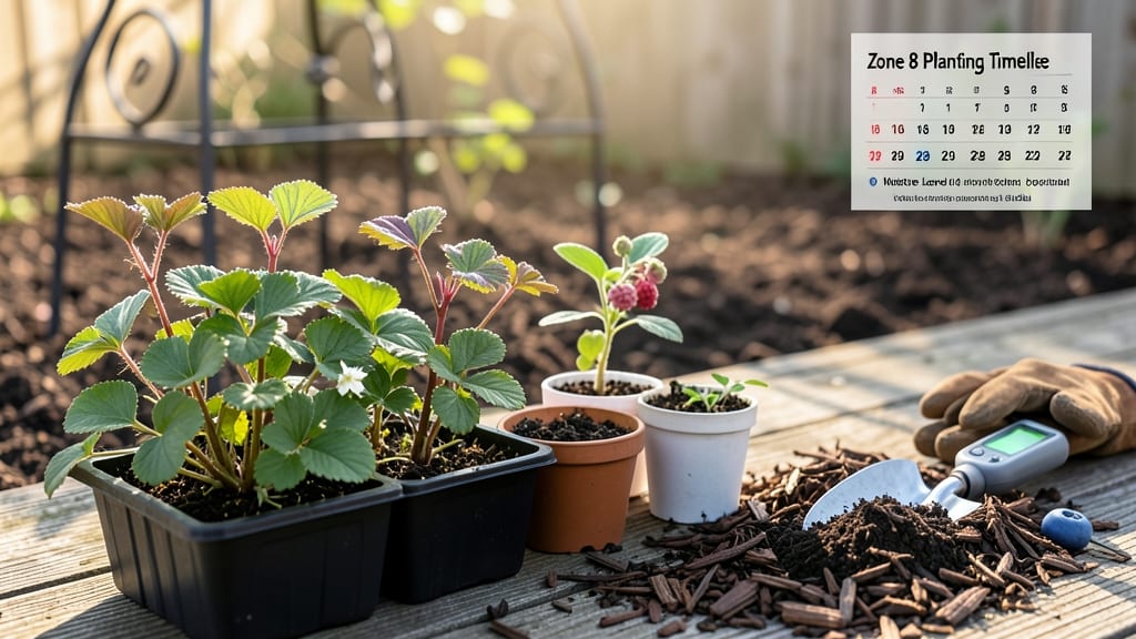 When to Plant Berries in Zone 8: Microclimate-Specific Weeks for Peak Ripening