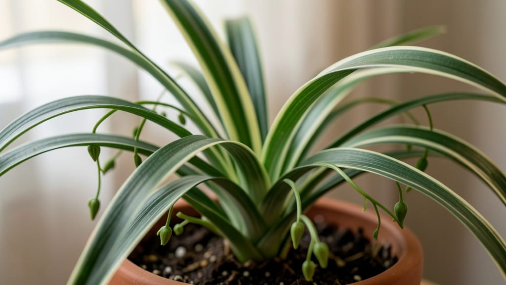 How Much Light Does a Spider Plant Need: Thriving in Medium to Bright Indirect Sunlight
