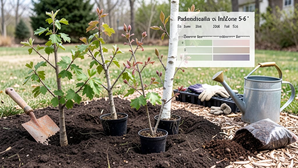 When Is the Best Time to Plant Trees in Indiana: Zone 5-6 Microclimate Calendar for Strong Root Establishment