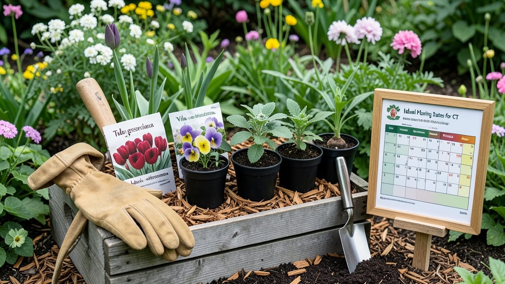 When to Plant Flowers in CT: Frost-Free Deadlines by Zone 6B & Microclimate Tips