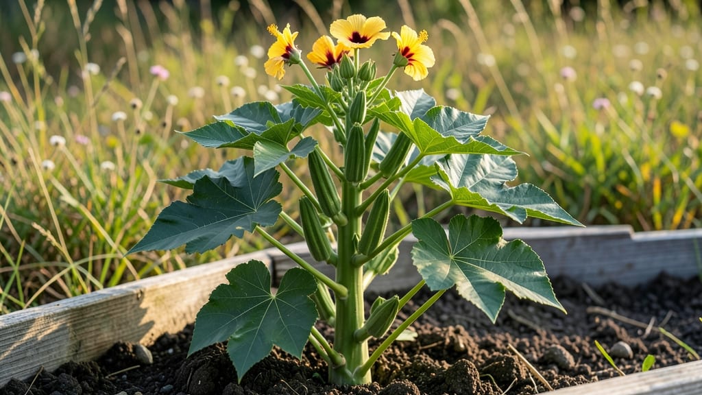 How Tall Do Okra Plants Grow: Exact Heights by Variety and Growth Tips