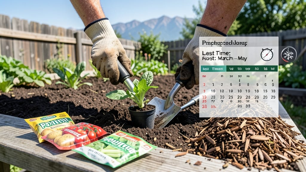 When to Plant a Garden in Colorado: Microclimate Deadlines by Elevation for Peak Yield