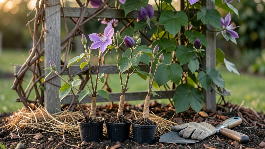 When to Plant Clematis in Indiana: Zone 6 Timing for Strong Root Growth Before Frost