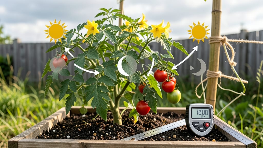 How Much Light Do Tomato Plants Need: Sunlight Hours Breakdown by Growth Stage