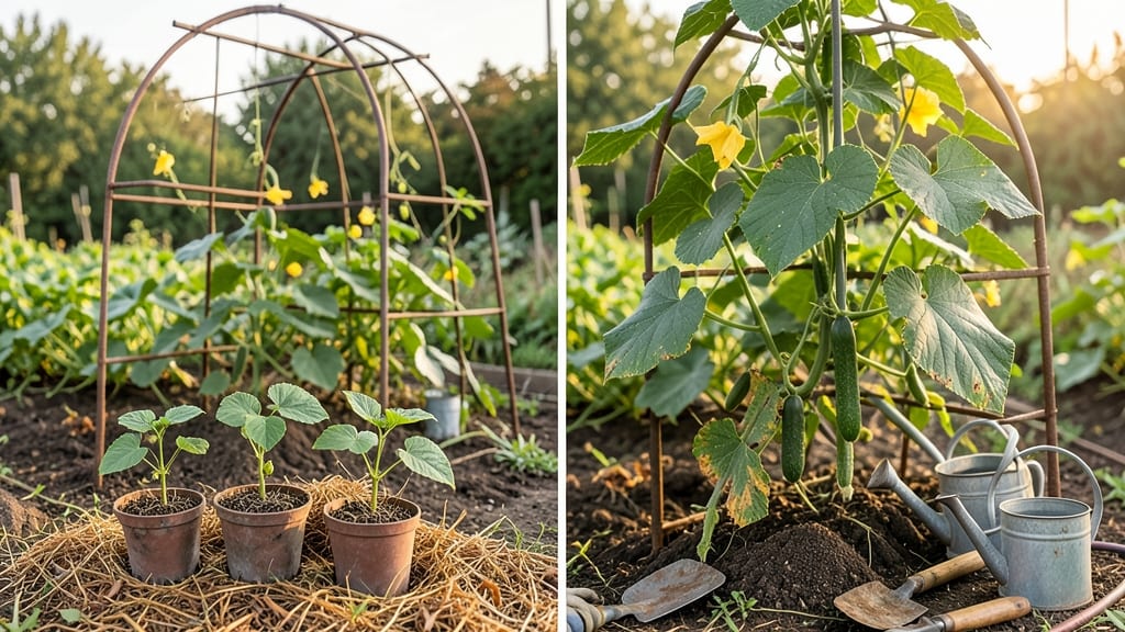 When to Plant Cucumbers in Zone 9: Exact Weeks for Peak Yield Without Heat Stress