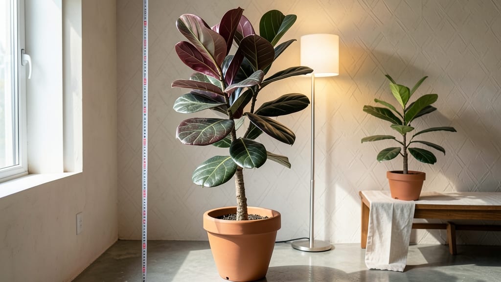 How Tall Do Rubber Plants Grow: Indoor Height Limits by Variety and Care