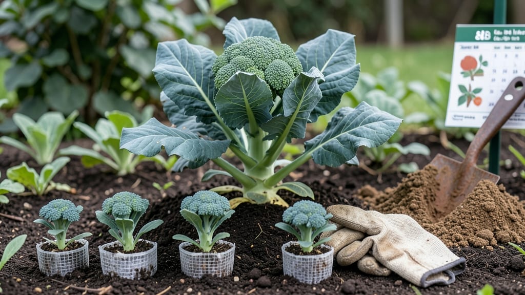 When to Plant Broccoli in Zone 8b: Exact Weeks Before Last Frost for Crisp Heads