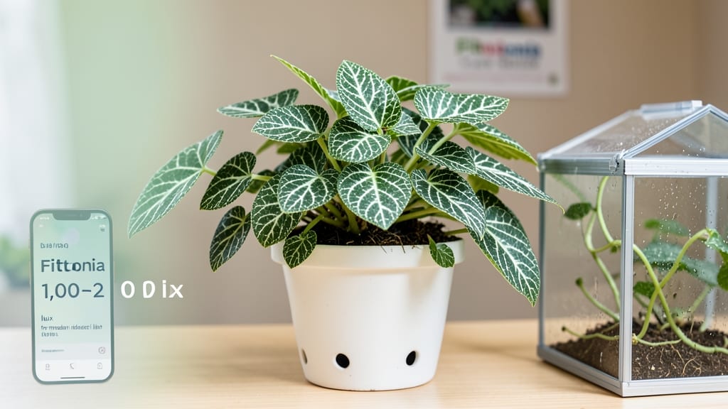 How Much Light Does a Nerve Plant Need: Ideal Brightness for Stunning Variegation