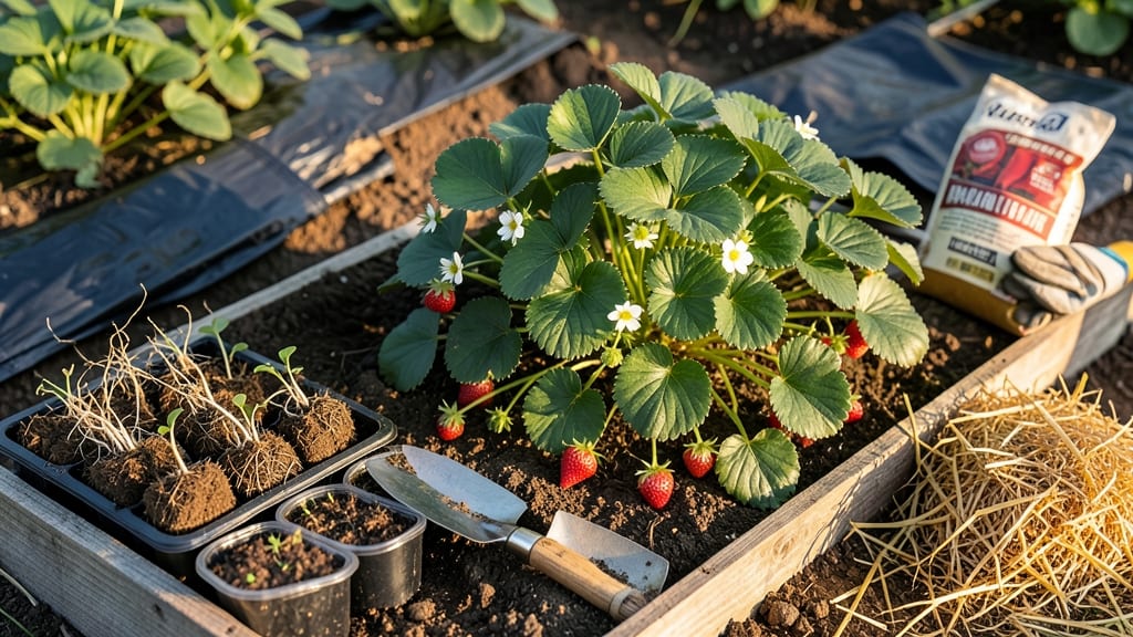 When Do You Plant Strawberries in North Carolina: Microclimate-Specific Weeks for Peak Yields